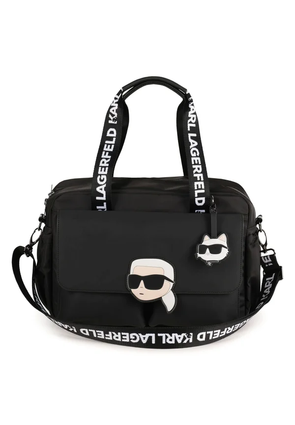 Wickeltasche - black