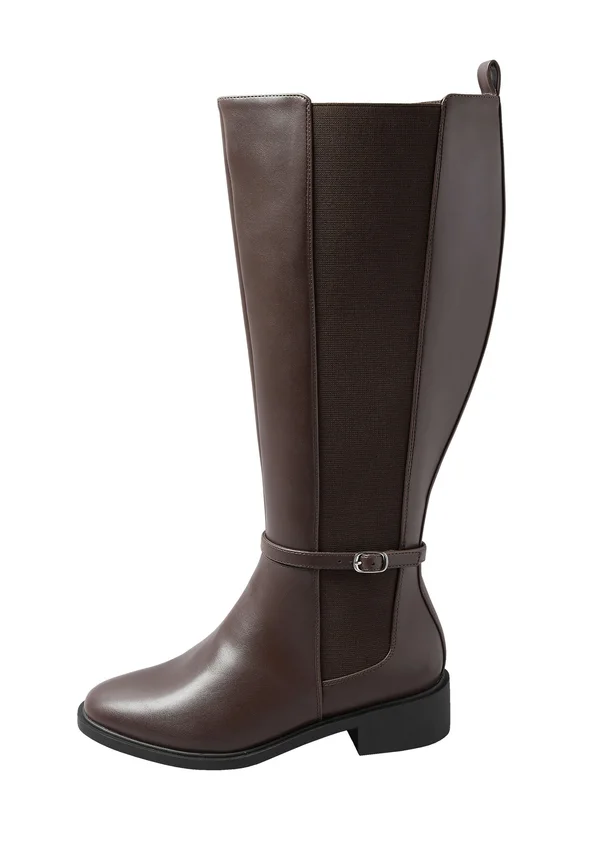 WIDE - Cowboy-/Bikerboot - brown