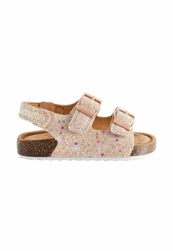 WIDE FIT - DOUBLE TWO STRAP - Lauflernschuh - pink glitter