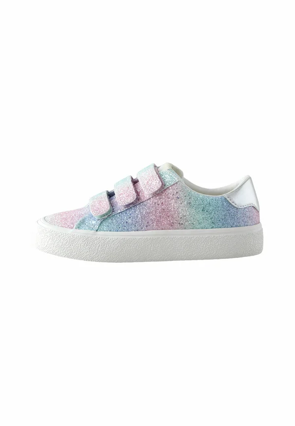 WIDE FIT FIT - TOUCH FASTENING - Sneaker low - rainbow glitter