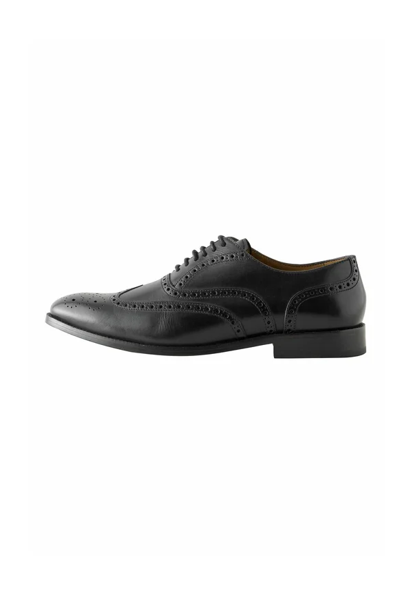 WIDE FIT - SIGNATURE ITALIAN WINGCAP BROGUE - Business-Schnürer - black