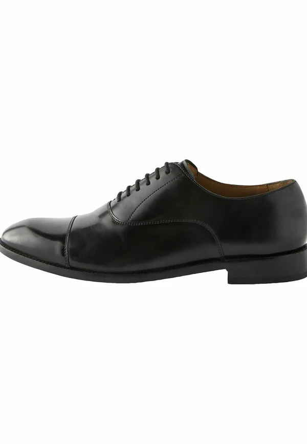 WIDE FIT - SIGNATURE OXFORD TOE CAP - Schnürer - black