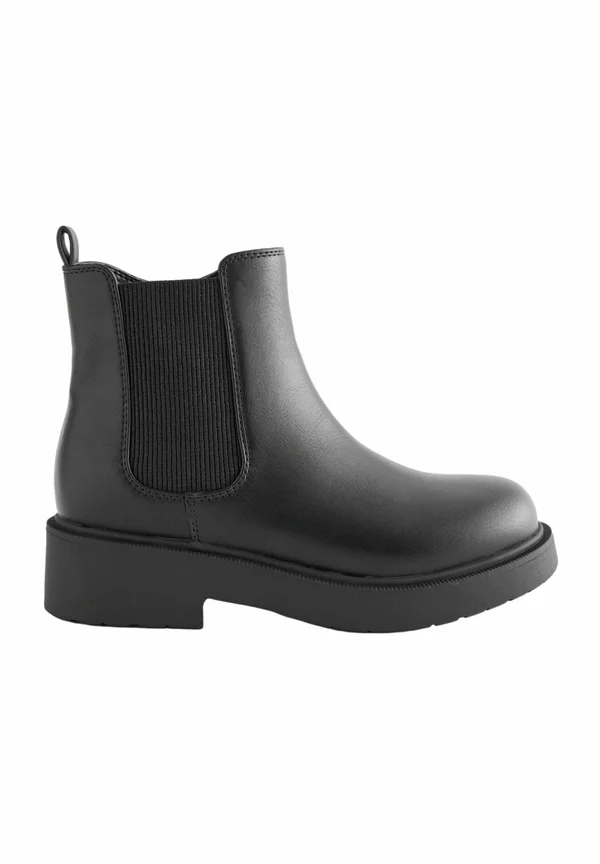 WIDE FIT - Stiefelette - matt black
