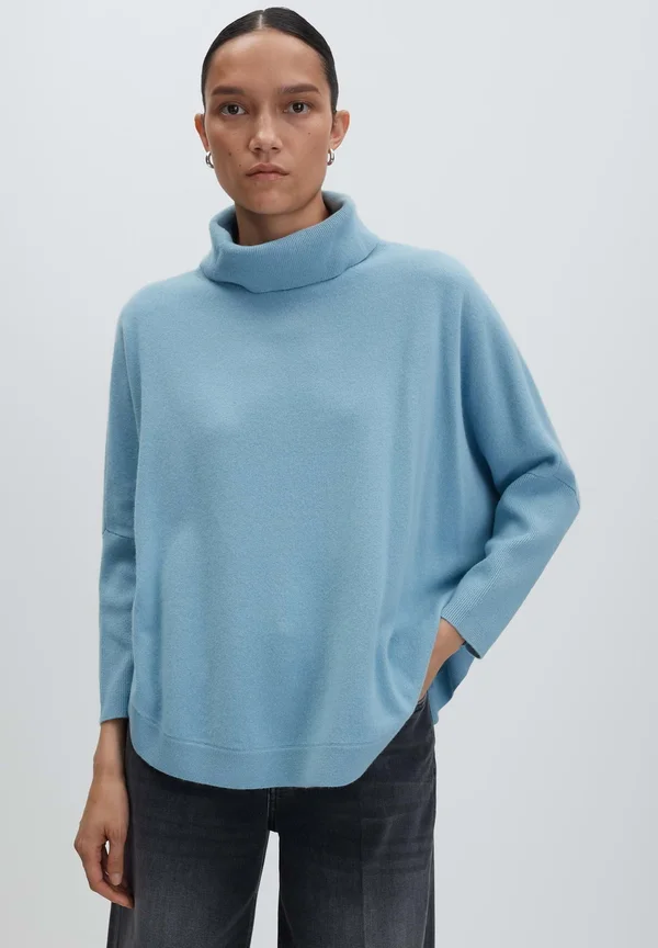 WIDE FIT - Strickpullover - arctic blue