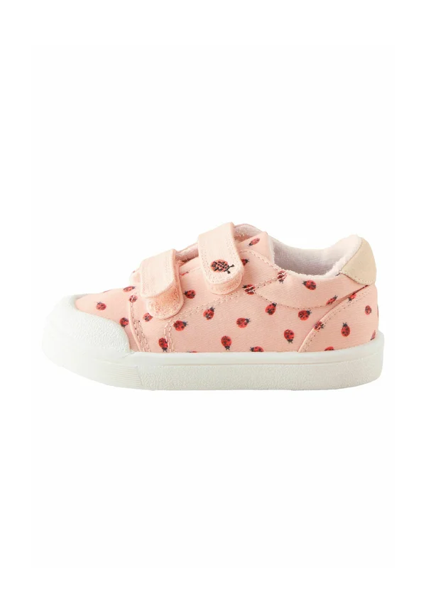 WIDE FIT - TOUCH FASTEN STRAP - Lauflernschuh - pink ladybird