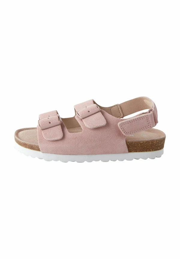 WIDE FIT - TOUCH FASTENING STRAP - Riemensandalette - pink suede