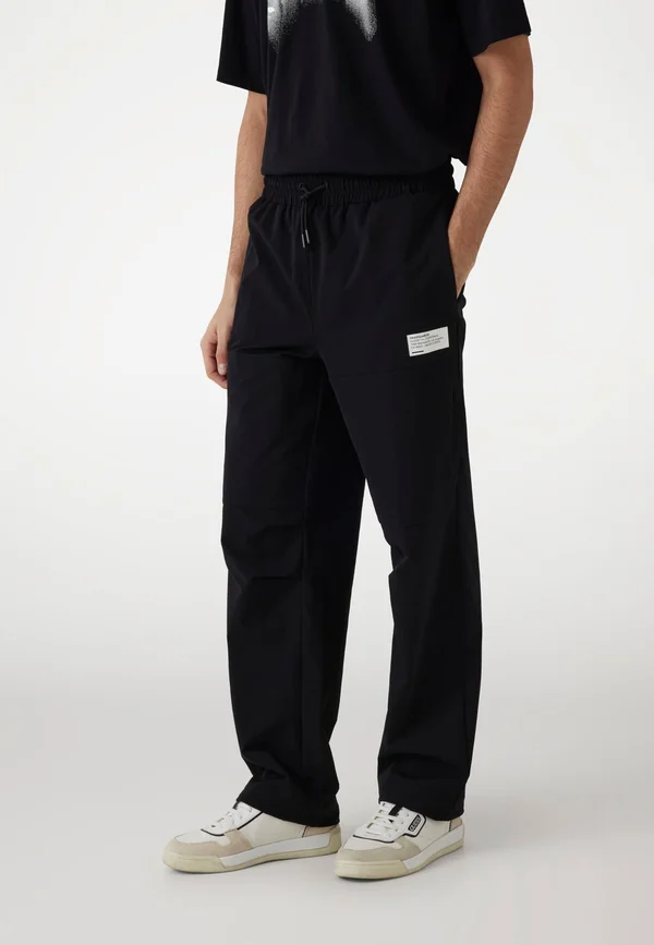 WIDE LEG  - Jogginghose - schwarz