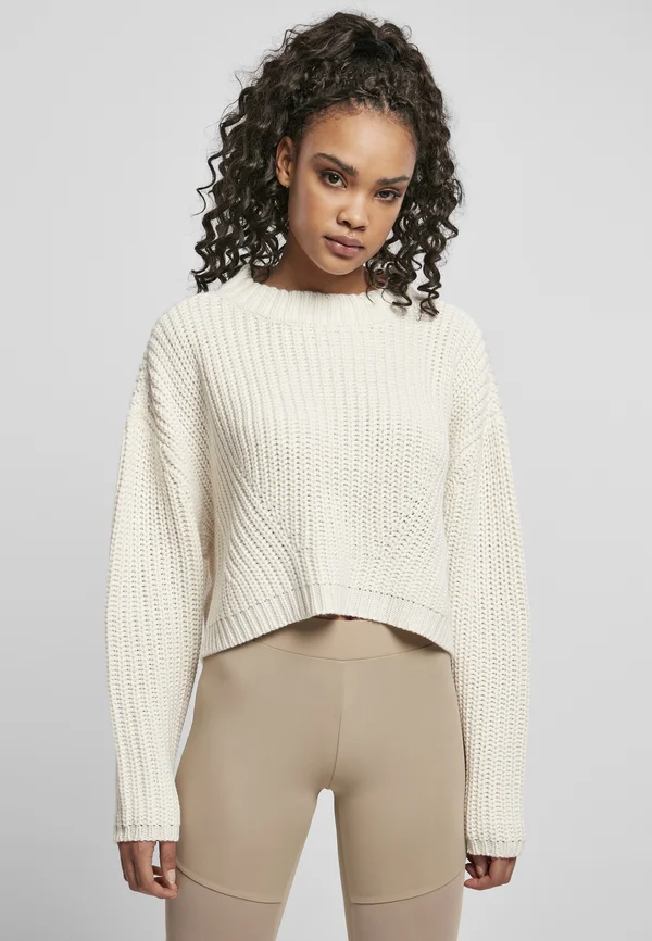 WIDE OVERSIZE  - Strickpullover - whitesand