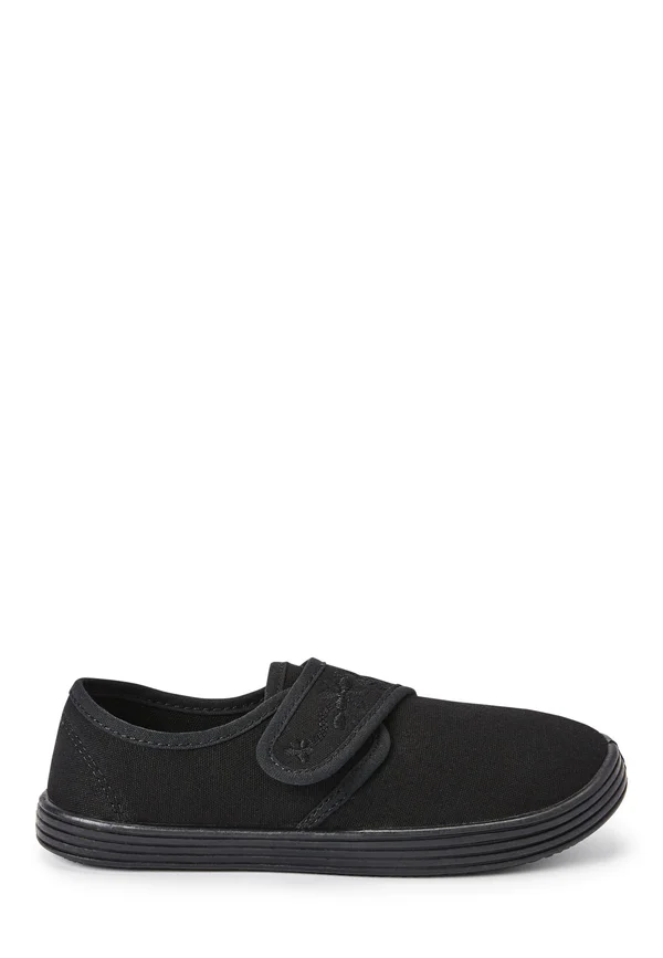 WIDE SCHOOL PLIMSOLLS - Klettschuh - black