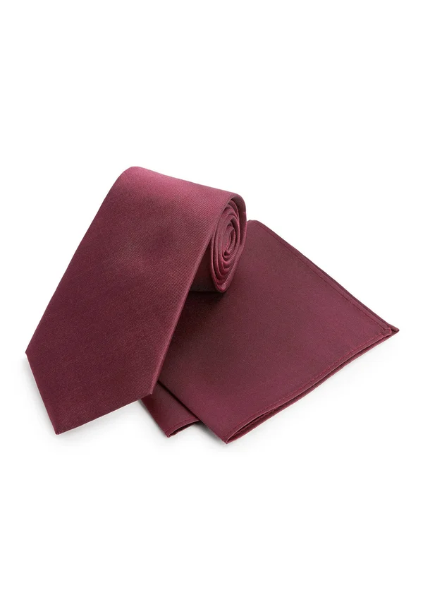 WIDE SET - Einstecktuch - dark red