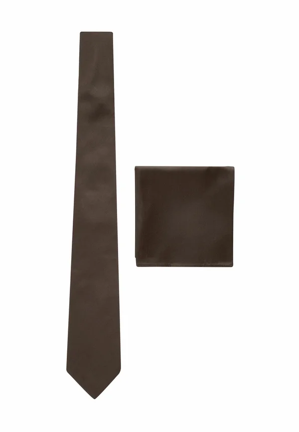 WIDE SET - Einstecktuch - mottled brown