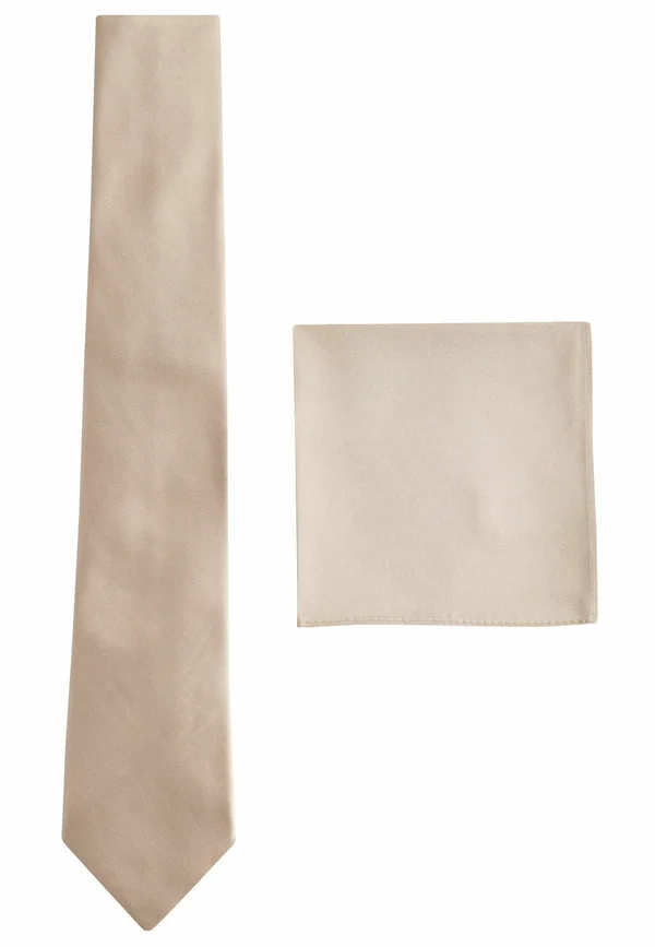 WIDE SET - Einstecktuch - neutral brown