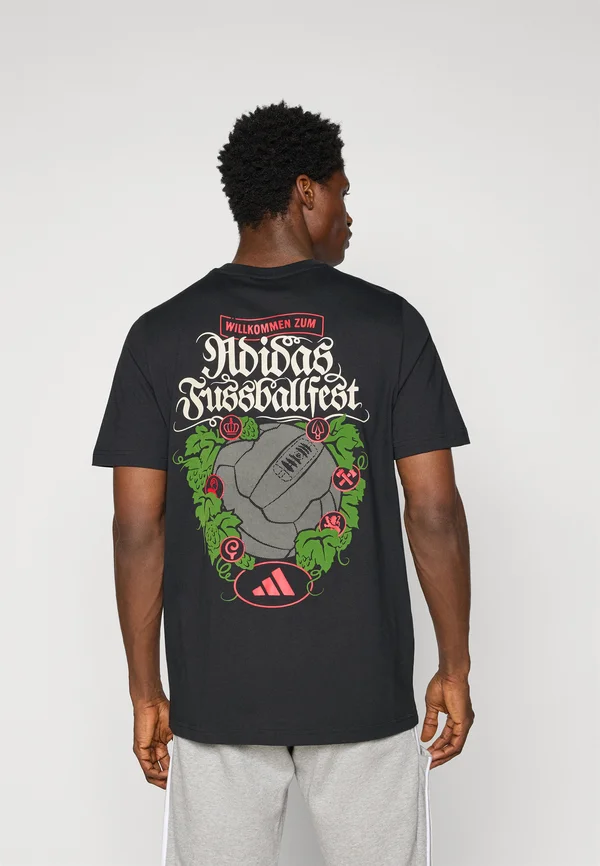 WIESN GRAPHIC TEE - T-Shirt print - black