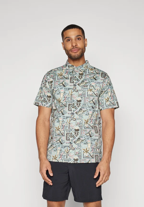 WILD CAST™ CAMP SHIRT - Hemd - crushed blue