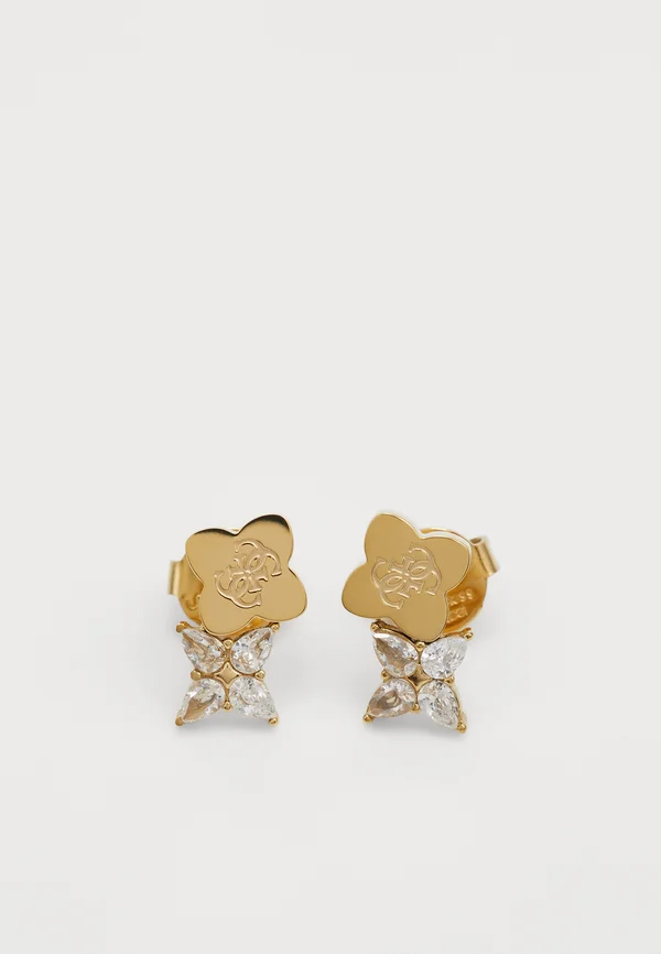 WILD FLOWER - Ohrringe - yellow gold-coloured