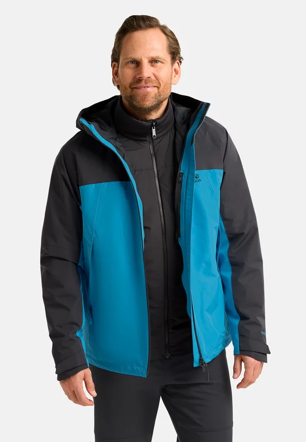 WILD PLACES 3IN1 - Hardshelljacke - aurora blue