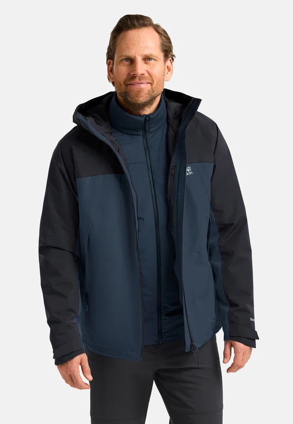 WILD PLACES 3IN1 - Hardshelljacke - midnight sky