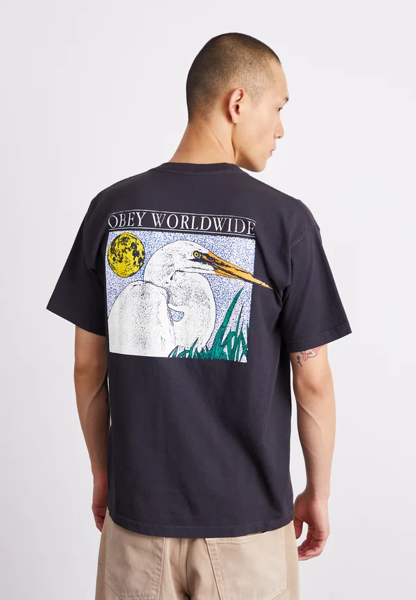 WILDLIFE - T-Shirt print - vintage black