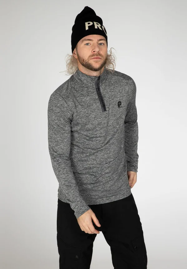 WILL - Langarmshirt - dark grey melee