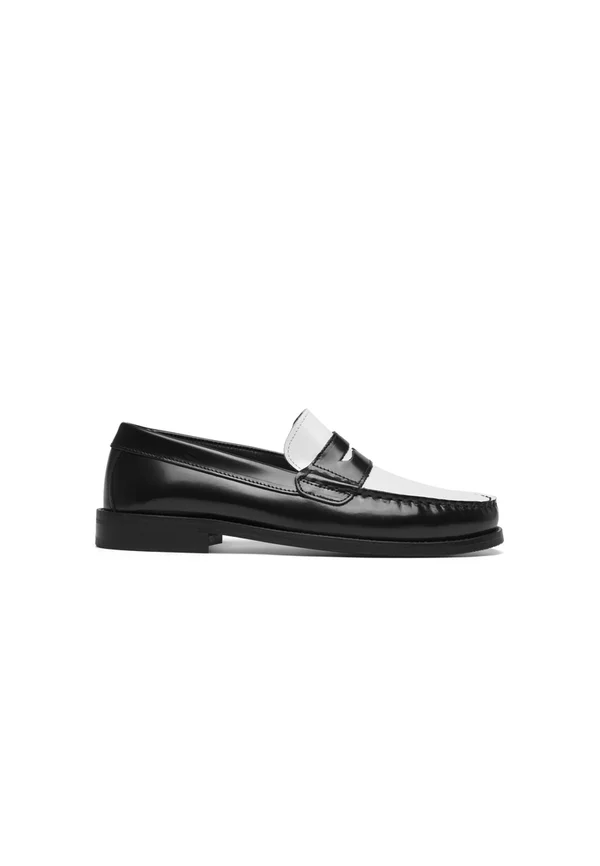 WILLARD UNISEX - Slipper - black/white