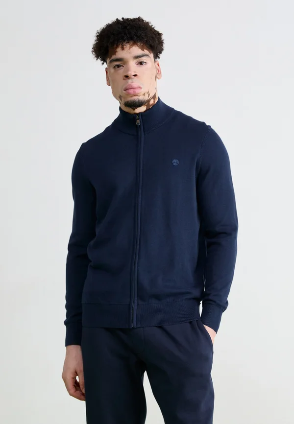 WILLIAMS RIVER FULL ZIP - Strickjacke - sapphire/dark denim