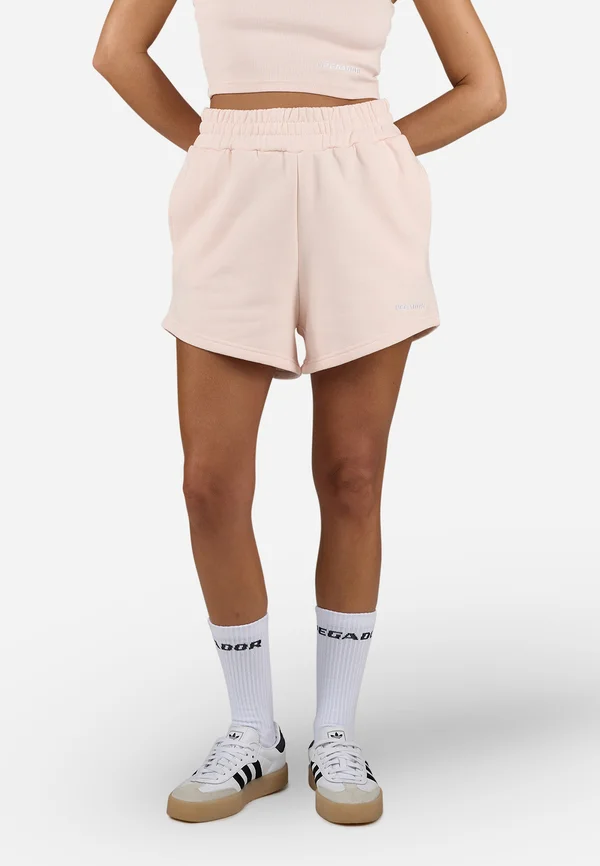 WILUNA HIGH WAISTED - Jogginghose - washed dusty rose/white gum