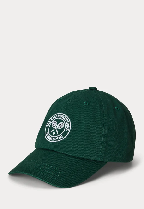 WIMBLEDON COTTON TWILL BALL CAP - Cap - vintage pine