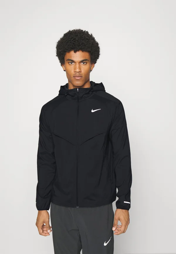 WIND - Laufjacke - blackreflective silver