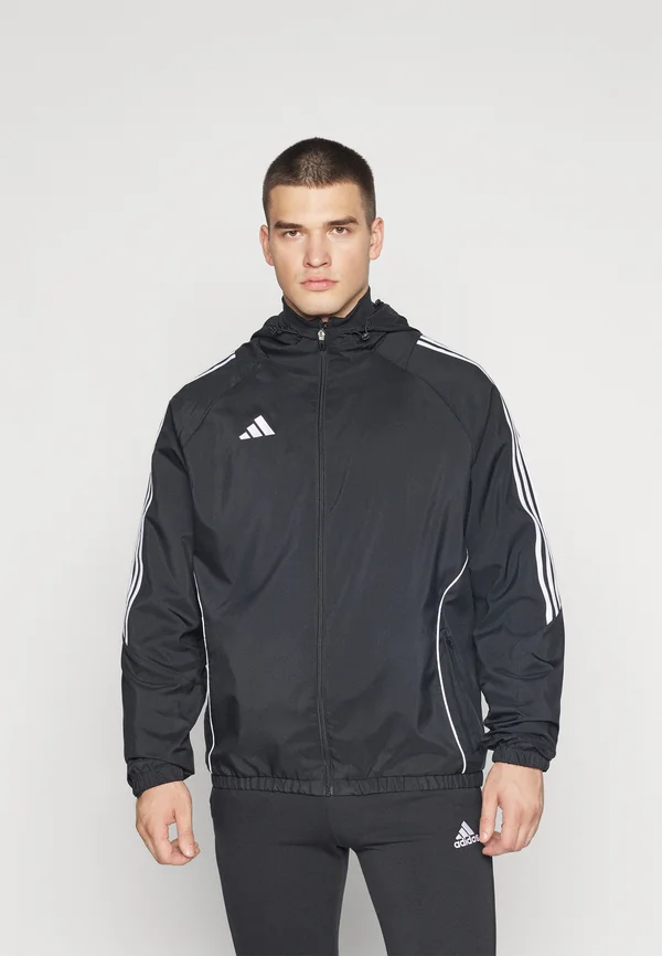 Windbreaker - schwarz/weiss