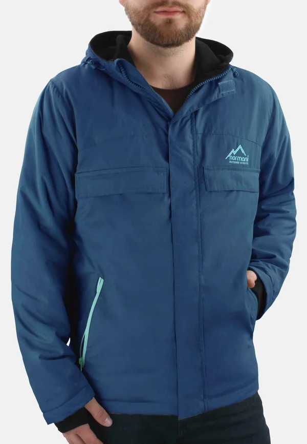 WINDBREAKER TUULI - Outdoorjacke - navy türkis