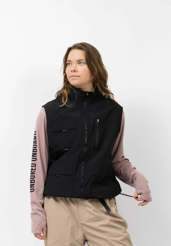 WINDBREAKER UTILITY  - Weste - schwarz