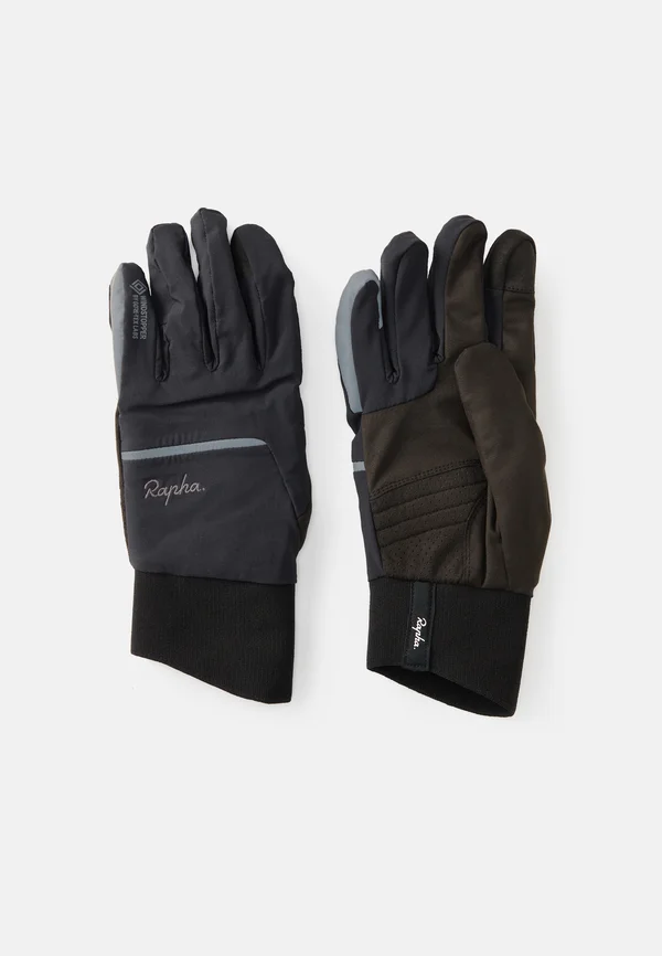 WINDSTOPPER INSULATED GLOVES UNISEX - Fingerhandschuh - black/grey