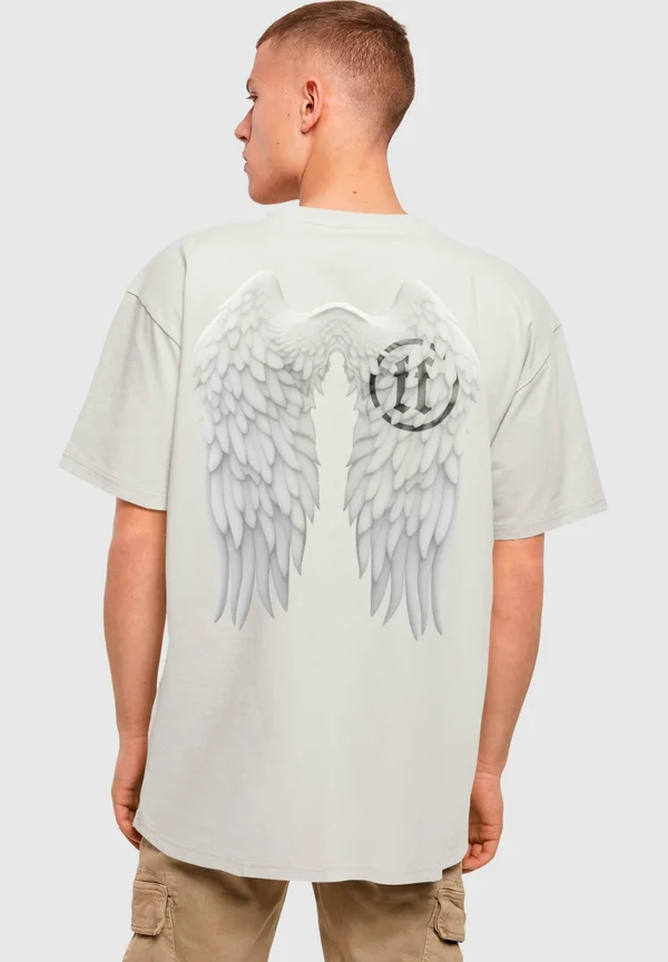 WINGS - T-Shirt print - lightasphalt