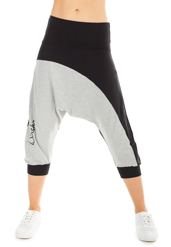 WINSHAPE UNISEX ¾ - Jogginghose - black/grey