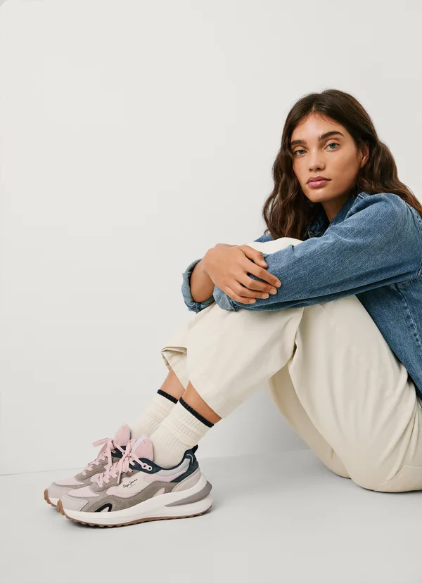 WINSLOW SERIE - Sneaker low - face pink