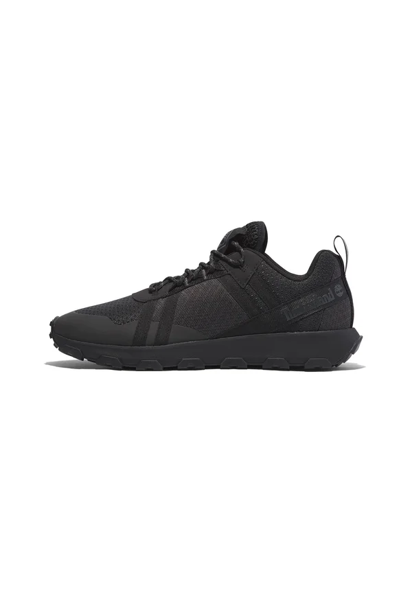 WINSOR TRAIL LOW - Sneaker low - black mesh
