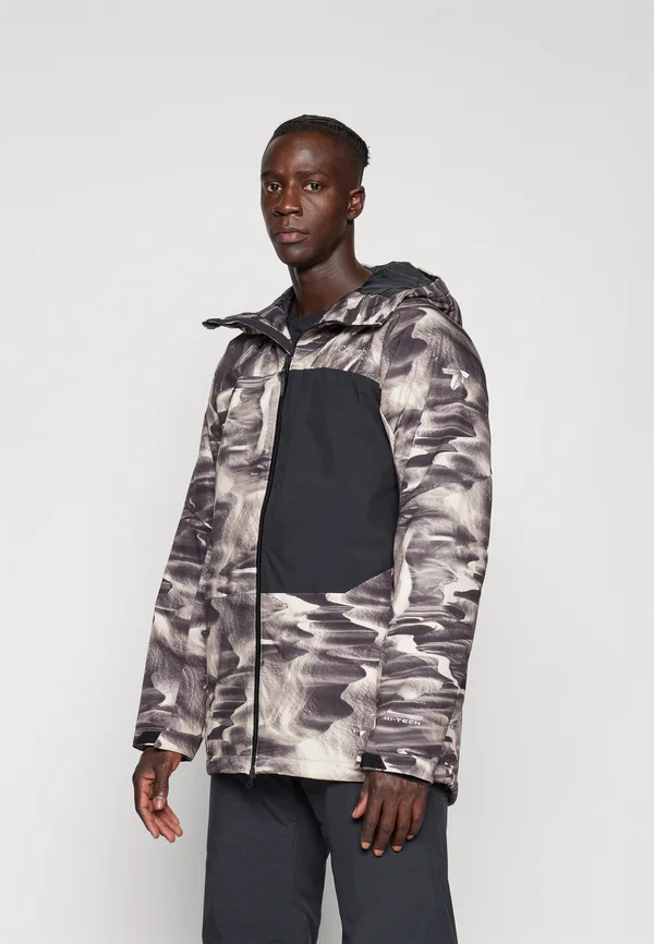 WINTER DISTRICT™ III PRINTED JACKET - Hardshelljacke - dark stone