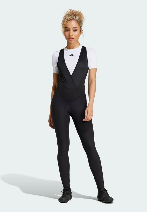 WINTER ESSENTIALS PADDED CYCLING LONG BIB - Turnanzug - black