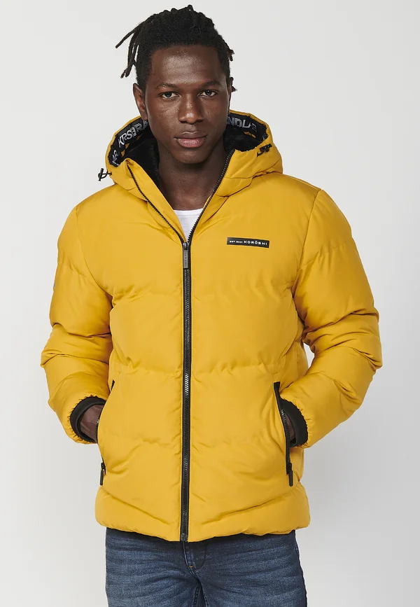 Winterjacke - amarillo   yellow