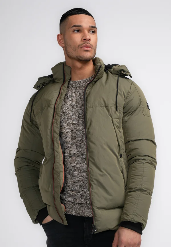 Winterjacke - army green