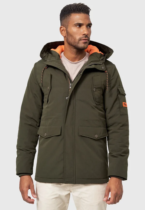 Winterjacke - army