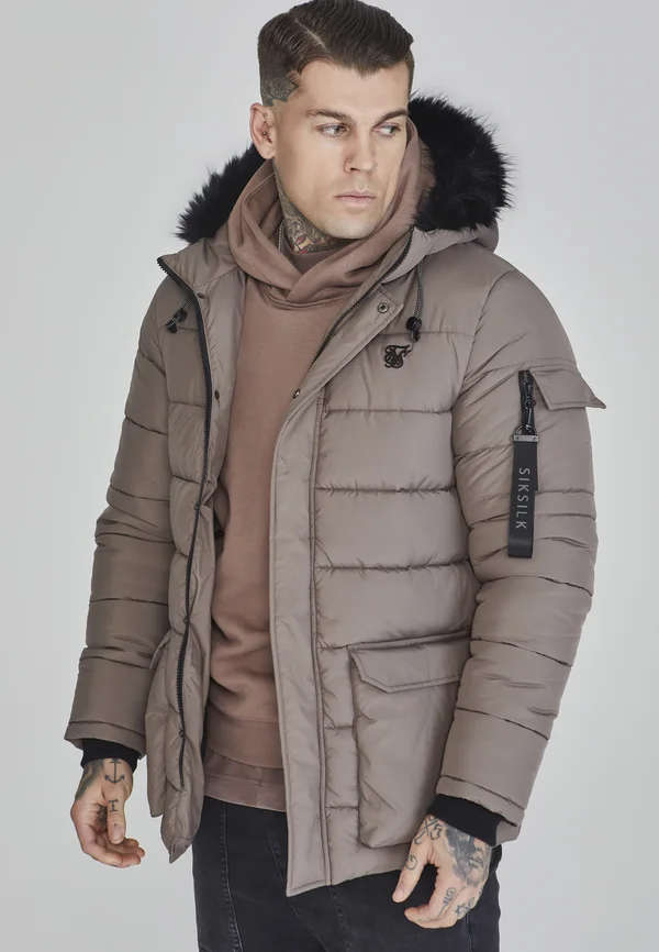 Winterjacke - beige