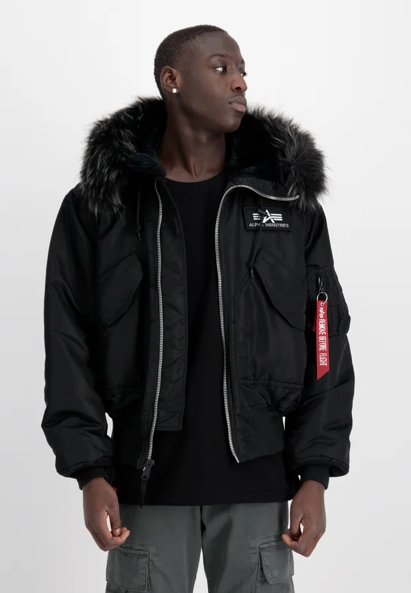 Winterjacke - black black