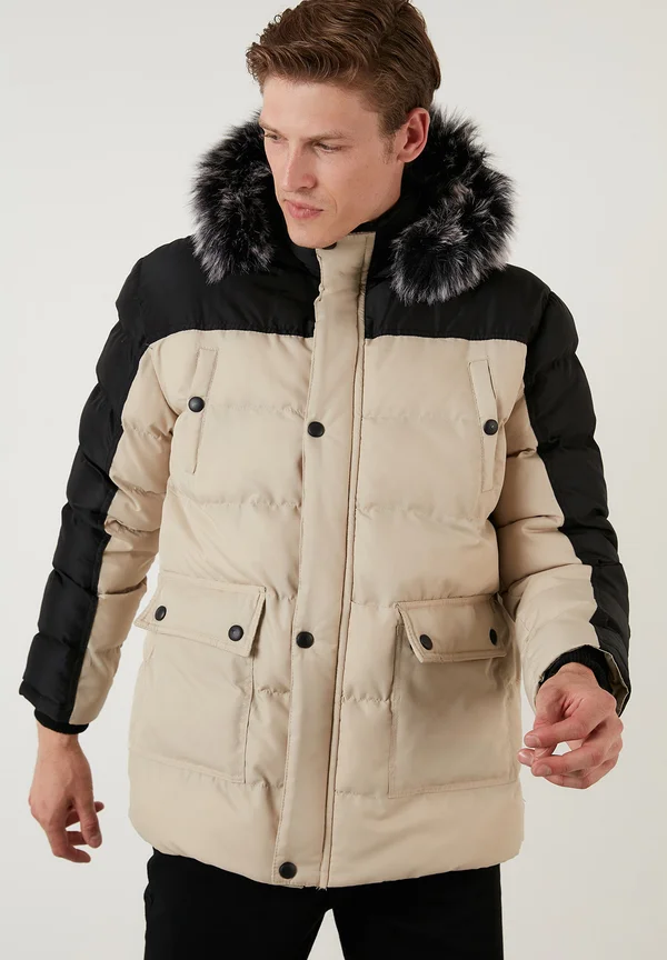 Winterjacke - black stone