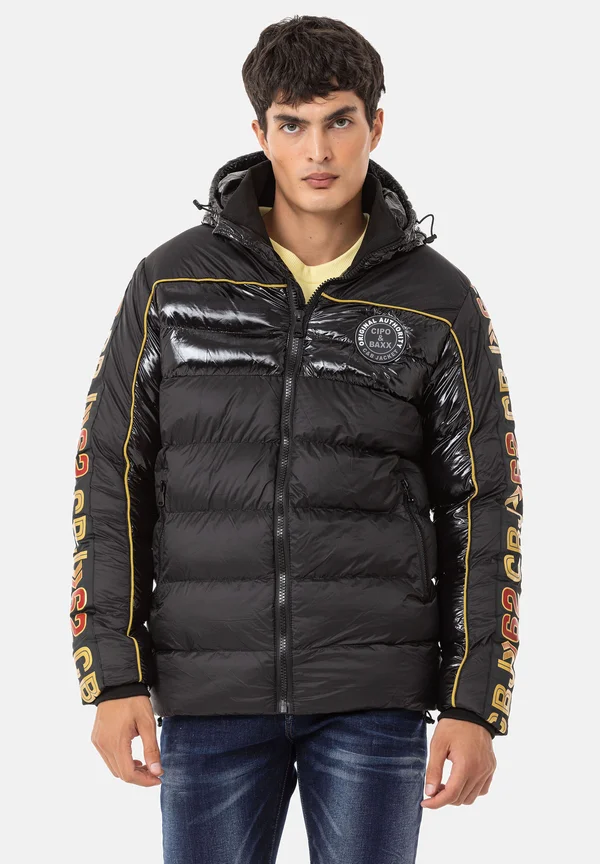 Winterjacke - black