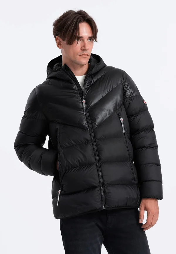 Winterjacke - black