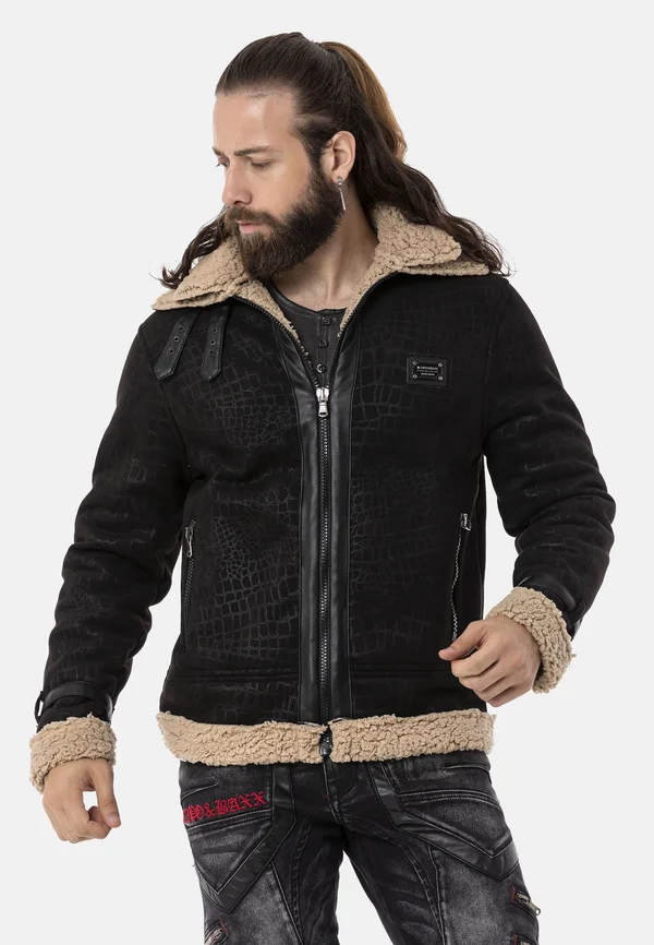 Winterjacke - black