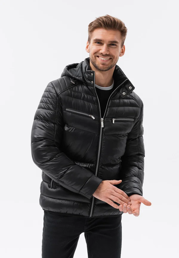 Winterjacke - black