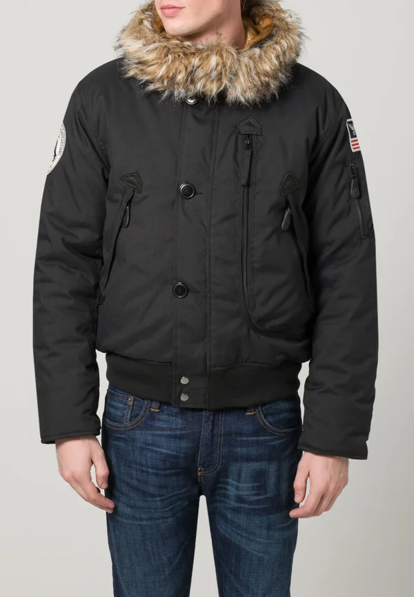 Winterjacke - black