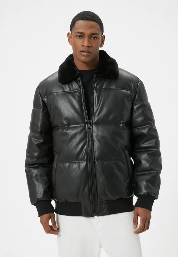 Winterjacke - black